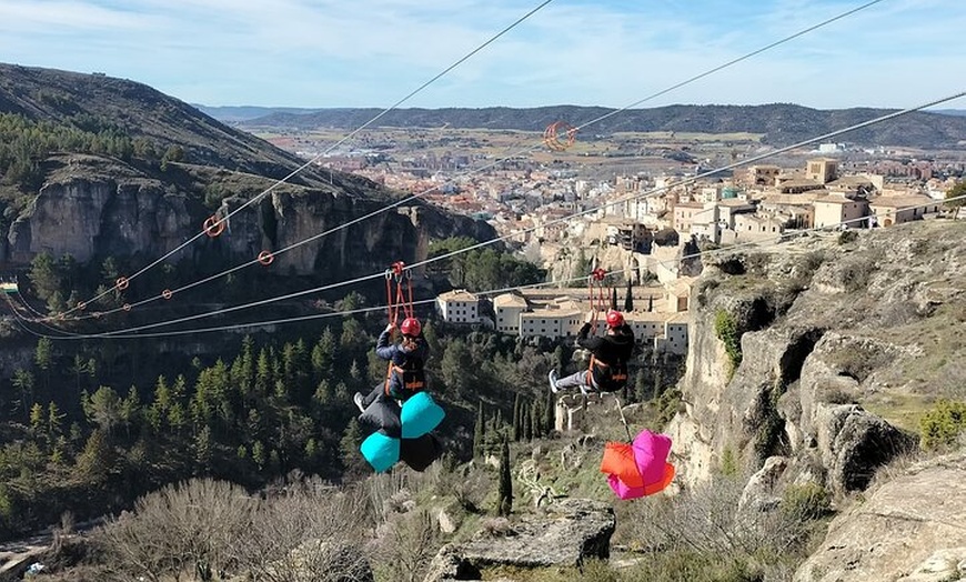 Image 3: Salto en Tirolina con Vistas únicas de Cuenca