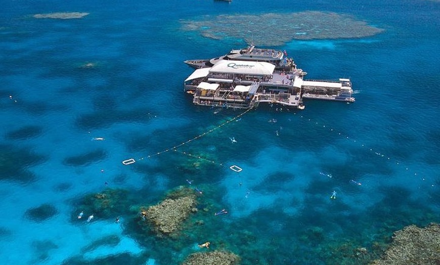 Image 1: Quicksilver Outer Great Barrier Reef Snorkel Cruise from Palm Cove