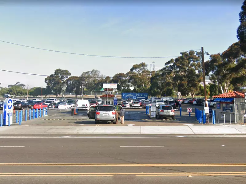 Parking at Border Station Parking