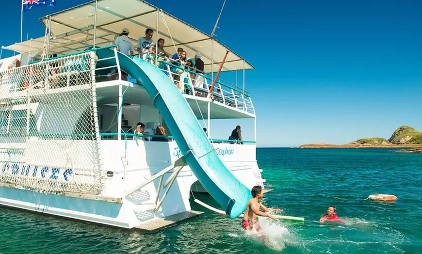 Image 4: Port Stephens: Splash 'n' Slide Dolphin Cruise