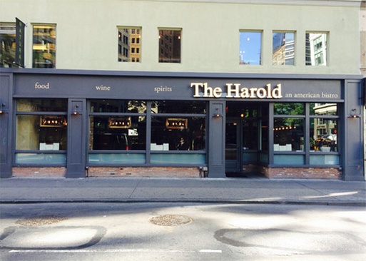 5% Cash Back at The Harold