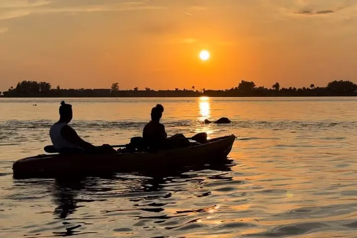 Sunset Kayaking with Dolphins