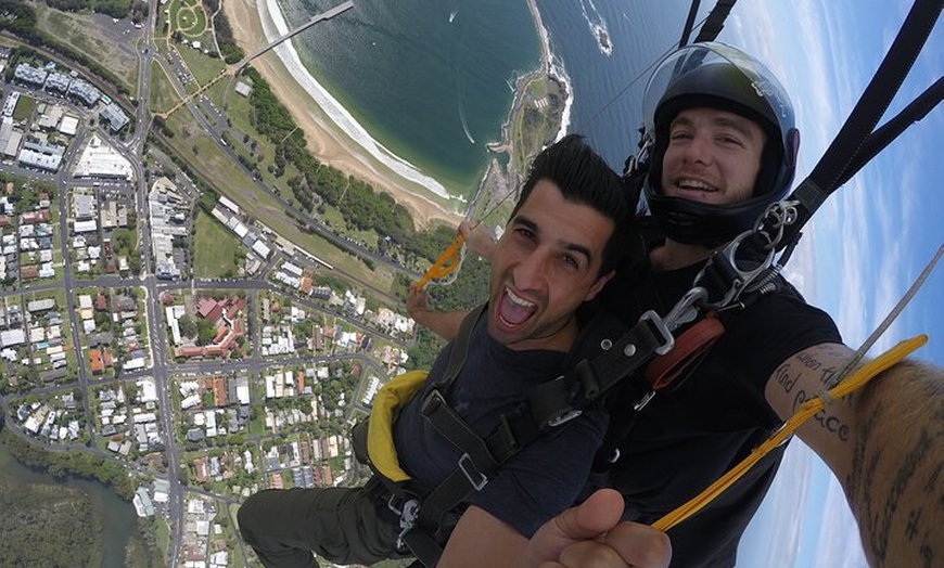 Image 3: Coffs Harbour Ground Rush or Max Freefall Tandem Skydive on the Beach