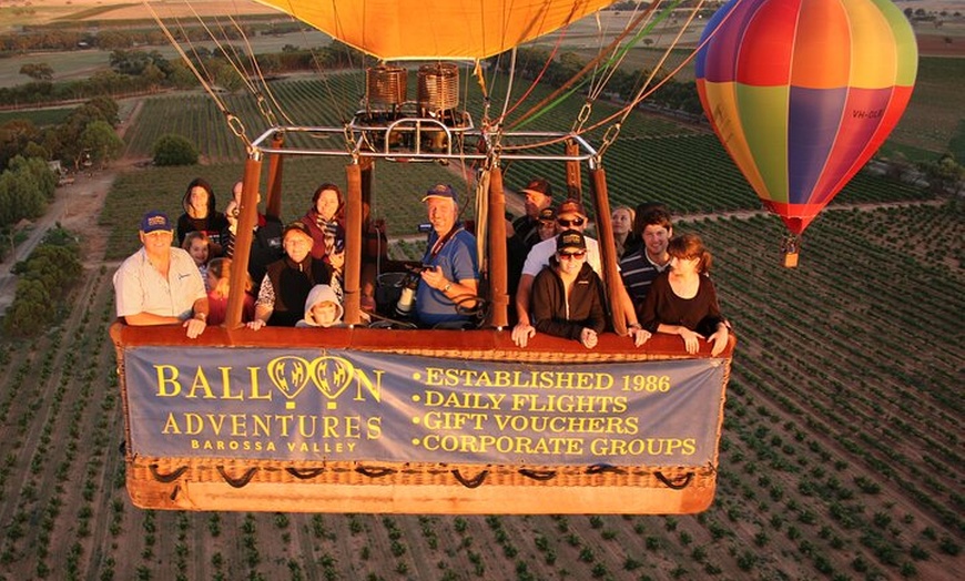 Image 4: Barossa Valley Hot Air Balloon Ride with Breakfast