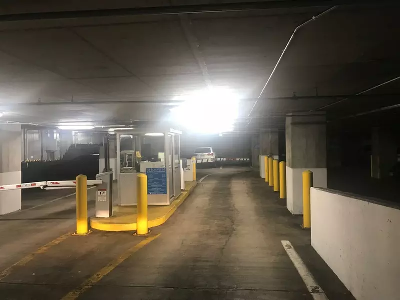 Parking at Atelier 505 Garage - Keys Held