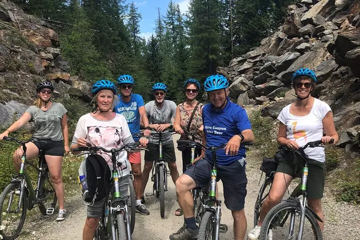 Guided Bike Tour on Historical Kettle Valley Railway at Myra Canyon & Wine Tour - Primary Image