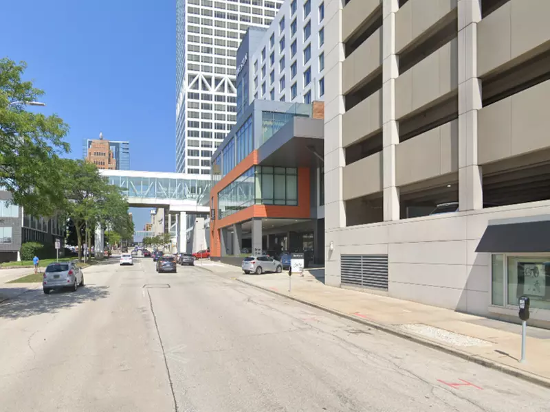 Parking at Westin Milwaukee Garage - Valet Kiosk