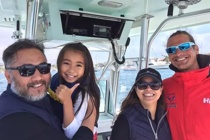 Supreme 2hr Whale/Dolphin Watching Newport Beach, 6 person max