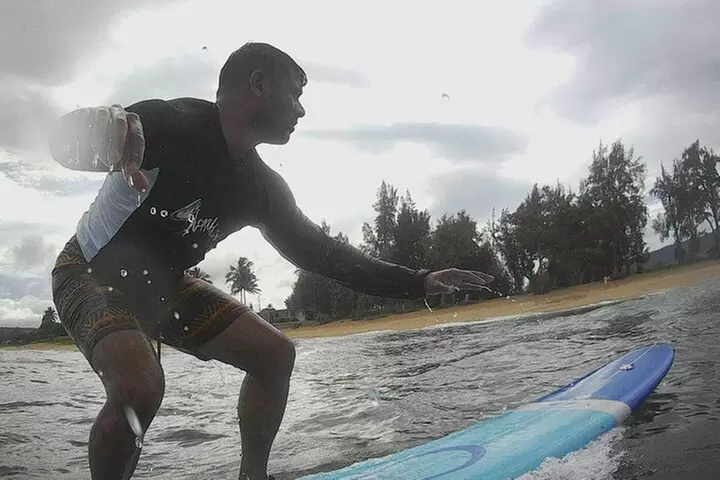 Group Surf Lessons for beginners on the North Shore of Oahu