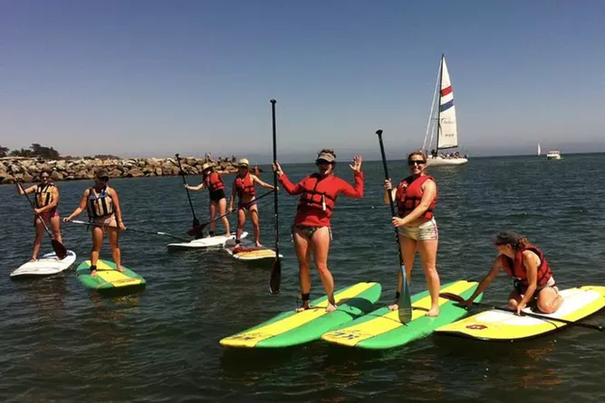 Santa Cruz Harbor Standup Paddle Board Rental - 1 Hour (Valid at 413 Lake Ave) - Primary Image