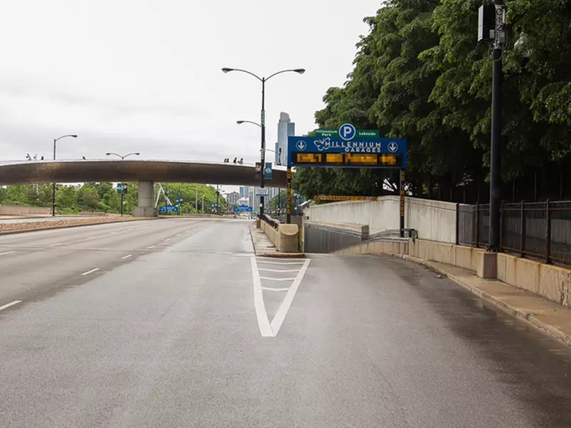 Parking at Millennium Lakeside - Underground Entrance