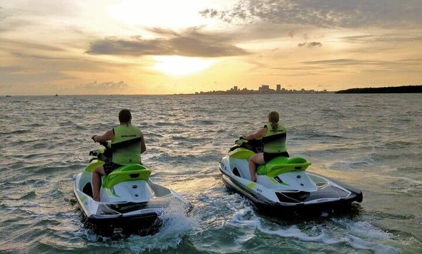 Image 3: Golden Eye Sunset Jet Skiing in Darwin