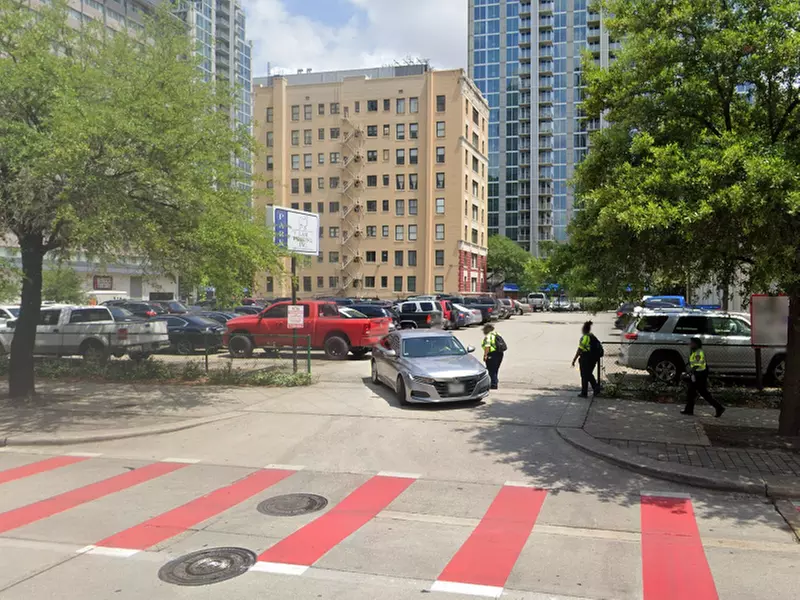 Parking at 1700 Travis St. Lot - Second Medium