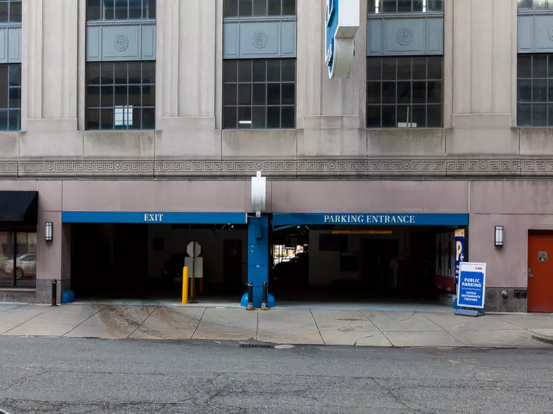 Parking at Motor Mart Garage