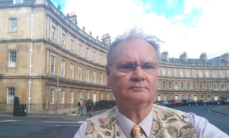 Image 1: Exceptional Bath tour guide making your visit splendidly memorable.