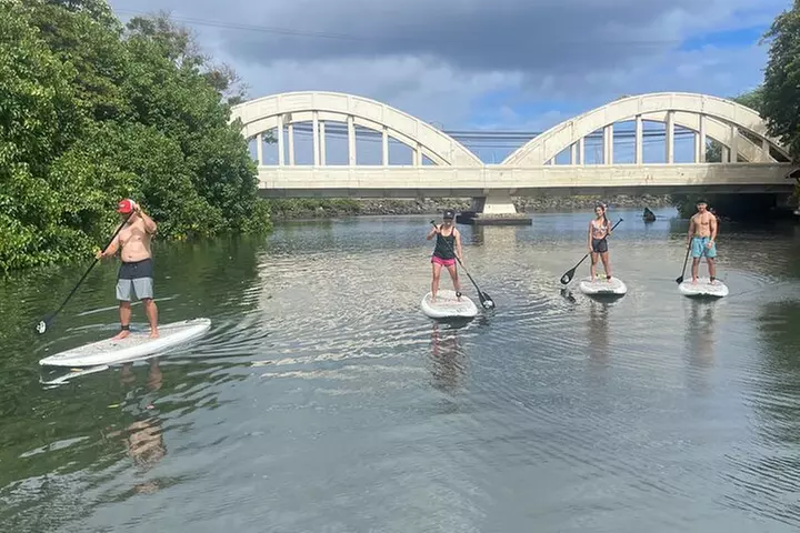 Haleiwa River Paddle Board Rental with Blue Planet Adventure Co.