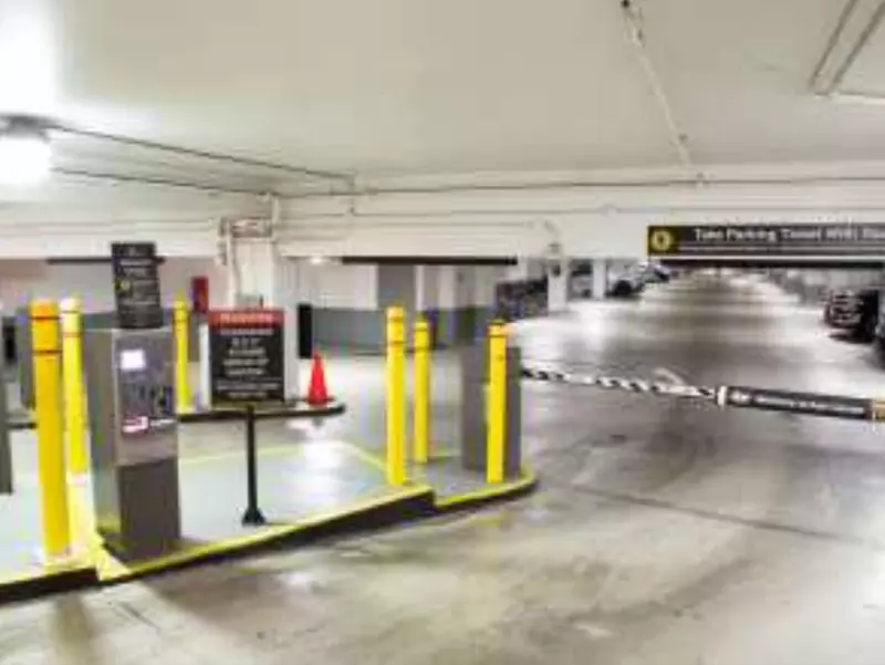Parking at Underground Entrance - Aon Center Parking Garage
