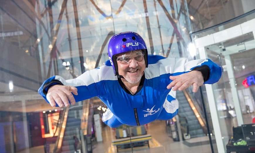 Image 10: Milton Keynes iFLY Indoor Skydiving Experience - 2 Flights & Certif...