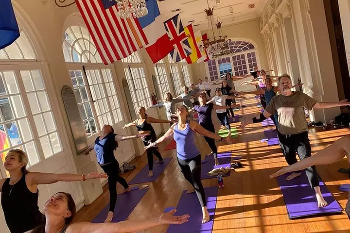Yoga at the Cabildo