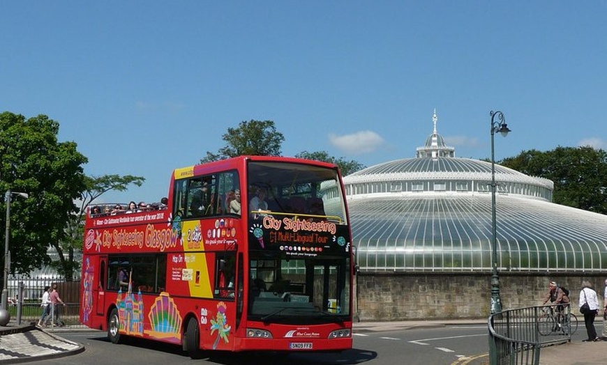 Image 8: City Sightseeing Glasgow Hop-On Hop-Off Bus Tour