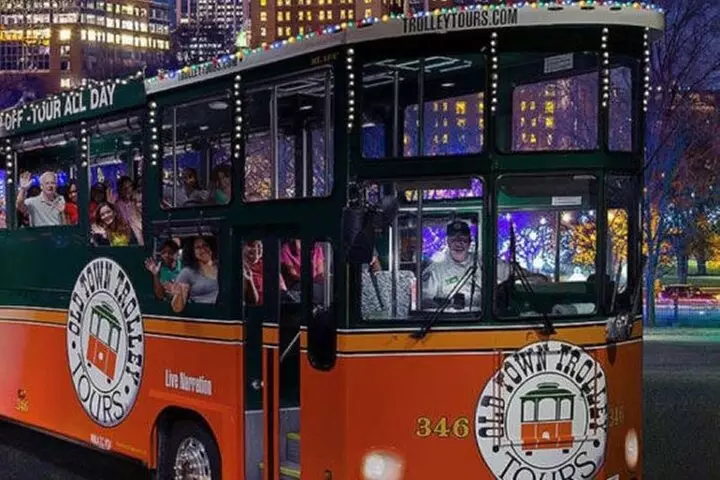 Boston Holiday Sights and Festive Nights Trolley Tour - Primary Image