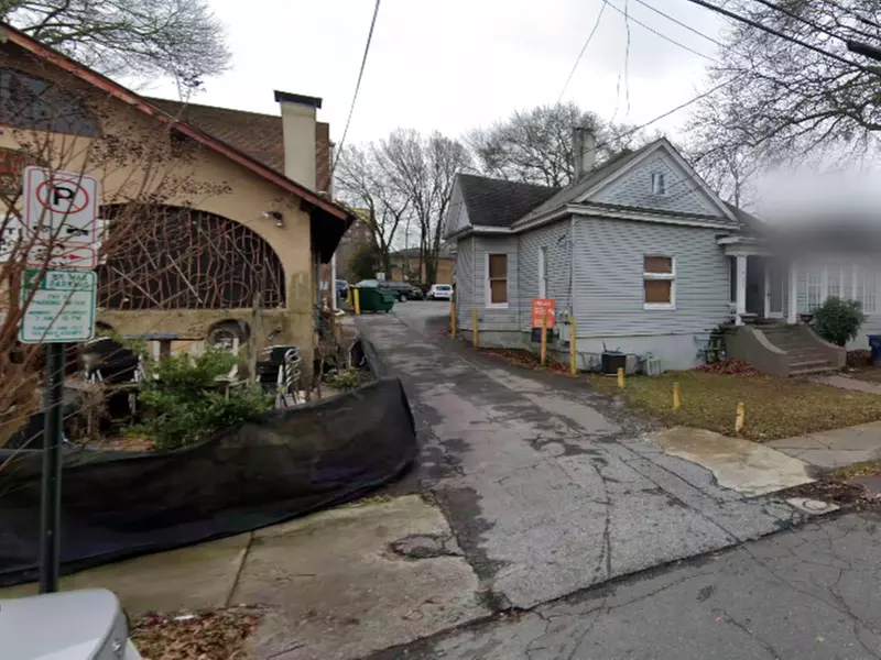 Parking at Alley Entrance - 1039 Greenwood Ave. NE. Lot - Second Medium