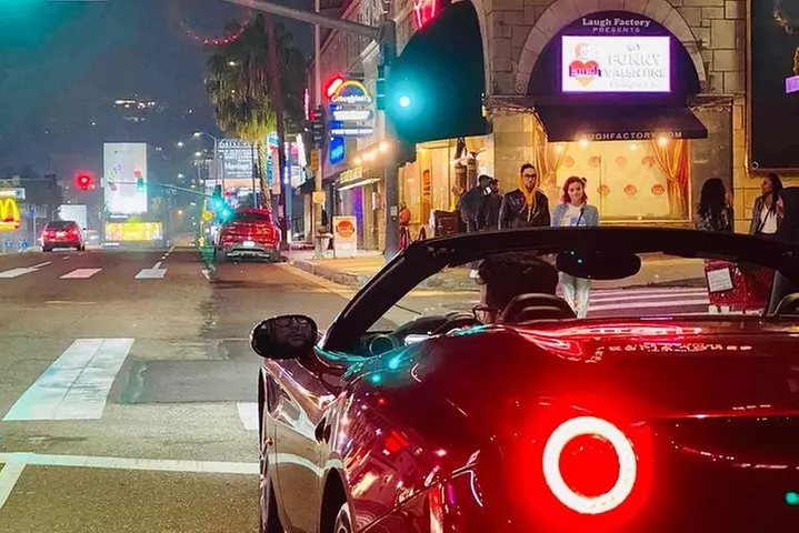 1-Hour Driving Tour from Hollywood to Beverly Hills in a Ferrari