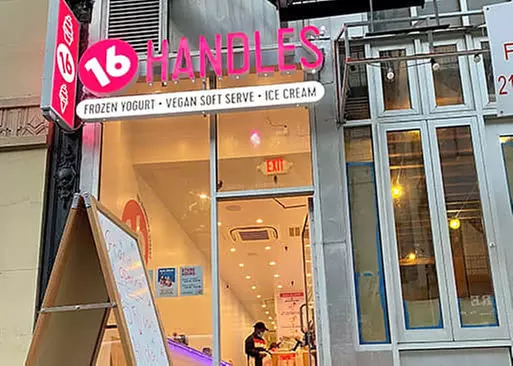 5% Cash Back at 16 Handles