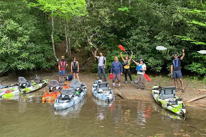 Kayak fishing guides and scenic paddle tours