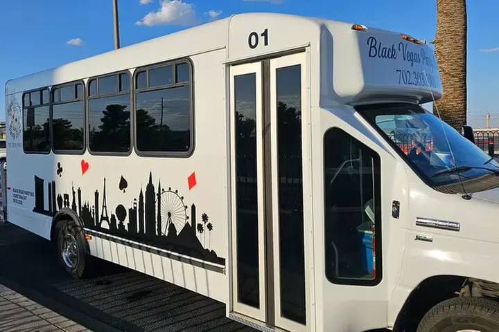 Las Vegas Airport Party Bus Pickup - Primary Image