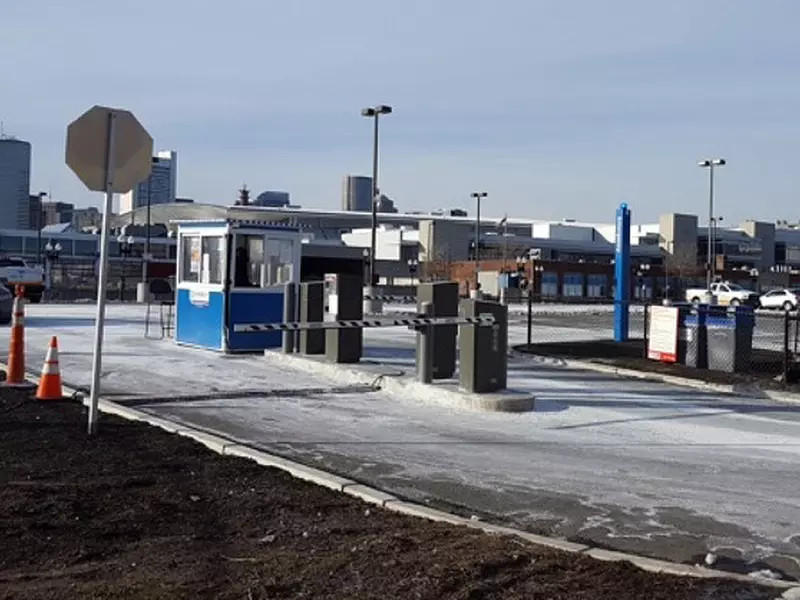Parking at 363 D St. Lot