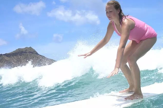 Private Surfing Lessons. Guaranteed or your money back! Surf from Waikiki Beach - Primary Image