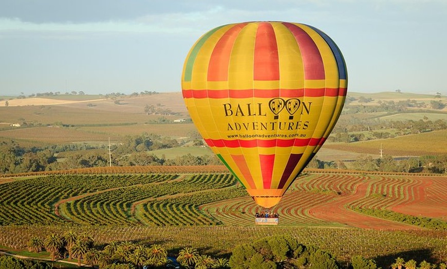 Image 1: Barossa Valley Hot Air Balloon Ride with Breakfast