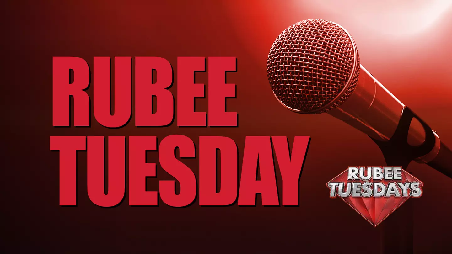 "Rubee Tuesday" - Tuesday, Dec 24, 2019 / 9:30pm - Primary Image