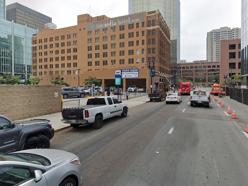 Parking at Sofia Hotel Lot