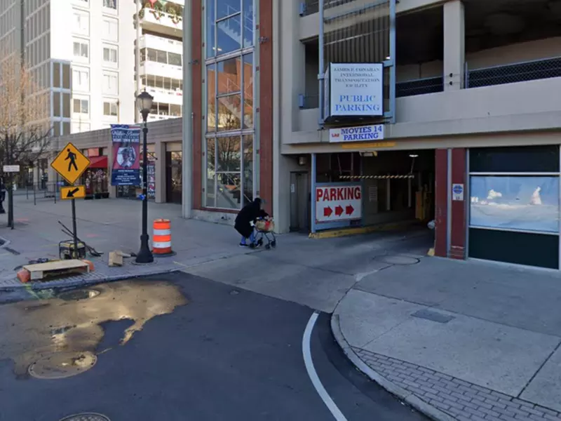 Parking at Intermodal Garage