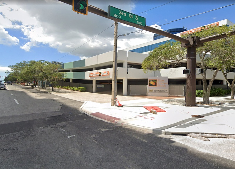 Parking at First Citrus Garage