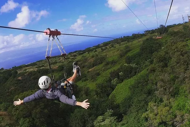 5 Dual Line Mountain Adventure Zipline ~ Maui - Primary Image