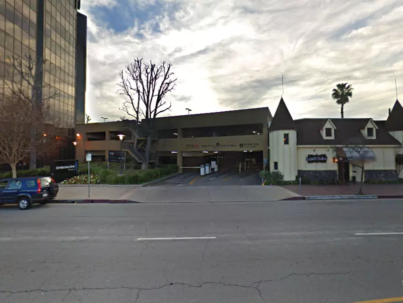 Parking at City National Bank Garage
