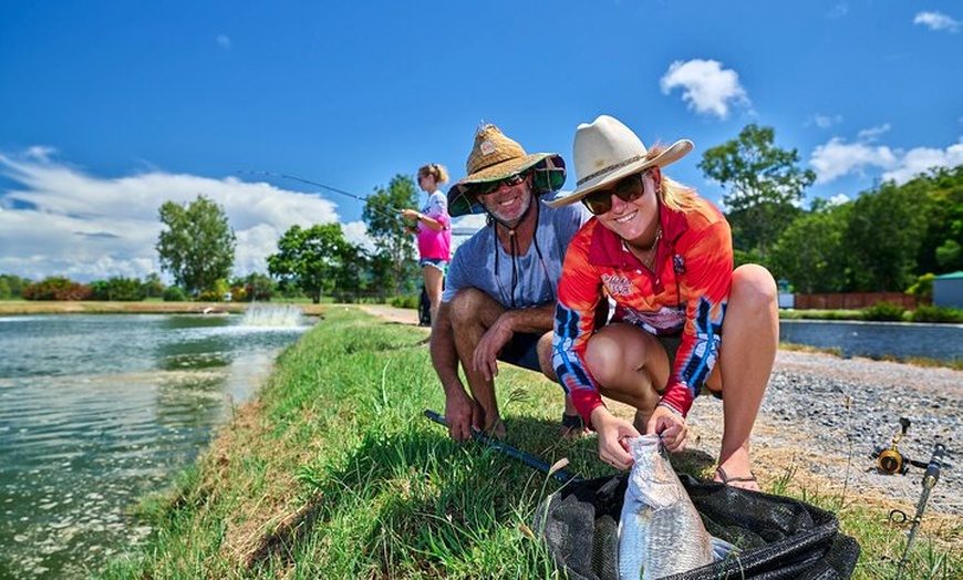 Image 1: Hook A Barra Fishing Experience