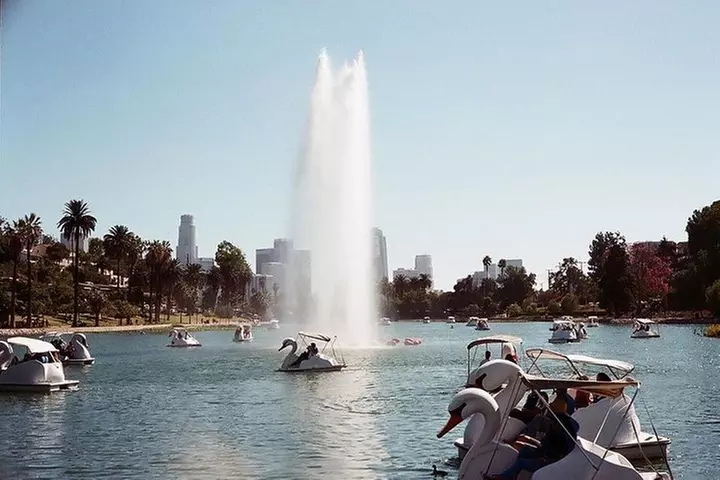 Swan Boat Rental in Echo Park