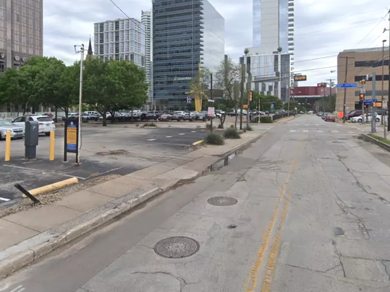 Parking at 727 Leonard St. Lot