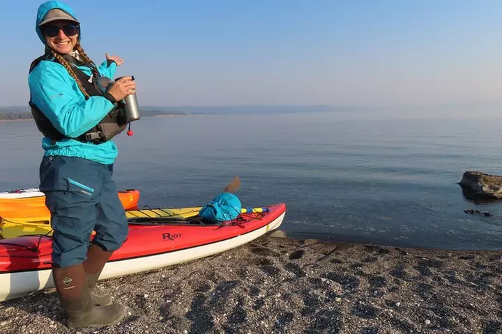 4-Hour Morning Kayak on Yellowstone Lake with Lunch