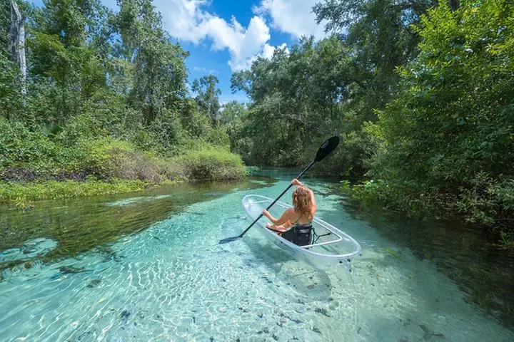 Rock Springs 2-Hour Glass Bottom Guided Kayak Eco Tour