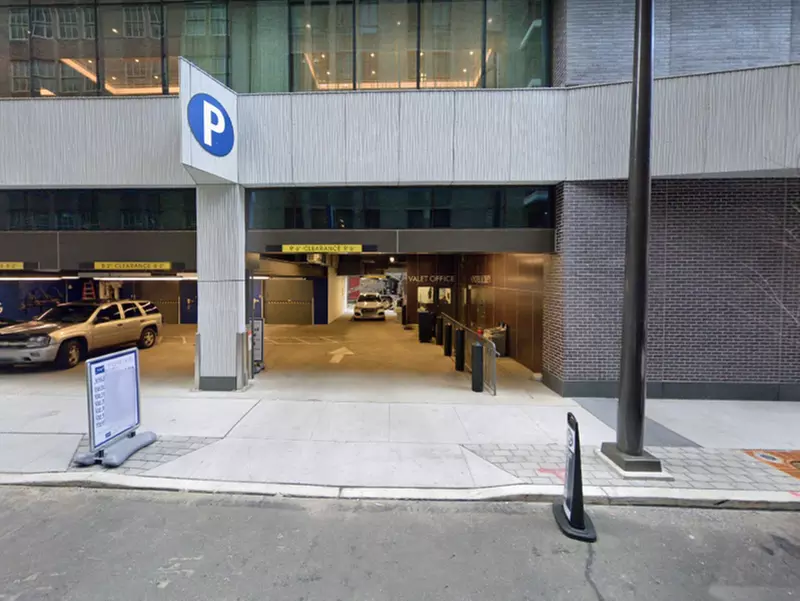 Parking at Hyatt Centric Garage - Valet - Second Medium