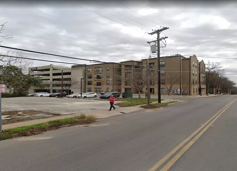 Parking at Texas State University Lot - P3036