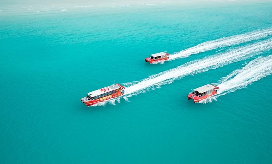 Image 4: Whitehaven Beach and Hill Inlet Lookout Snorkeling Cruise