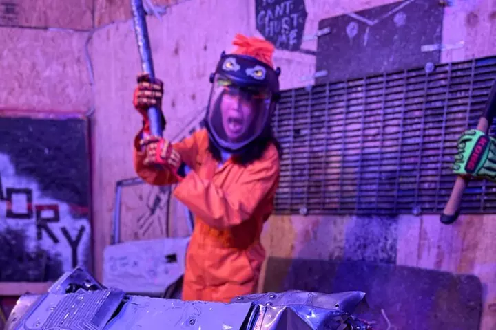 Rage Room & Splatter Art Paint Studio in Hawaii