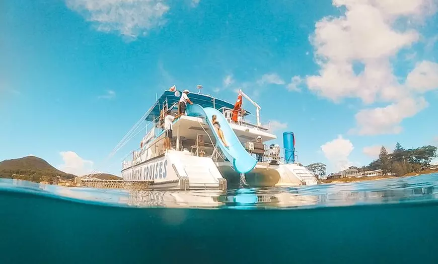 Image 2: Port Stephens: Splash 'n' Slide Dolphin Cruise