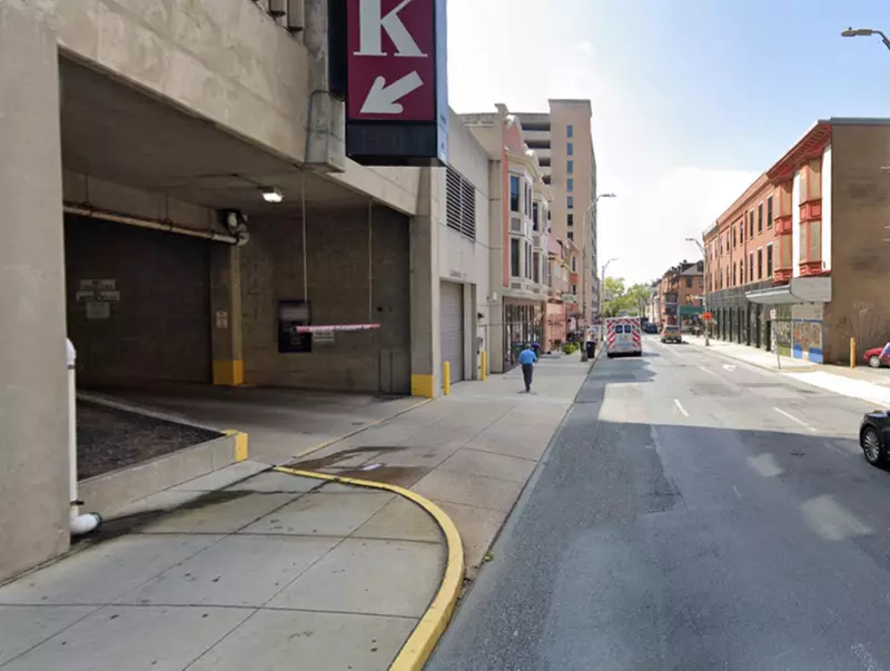 Parking at Walnut Street Garage